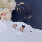 ¡®Lumi¡¯JEUX DE PINK GOLD DIAMOND EARRINGS