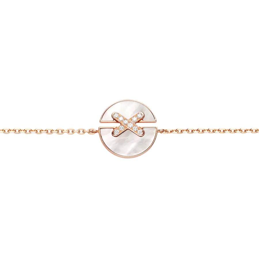¡®Lumi¡¯JEUX DE BRACELET MOP PINK GOLD DIAMONDS