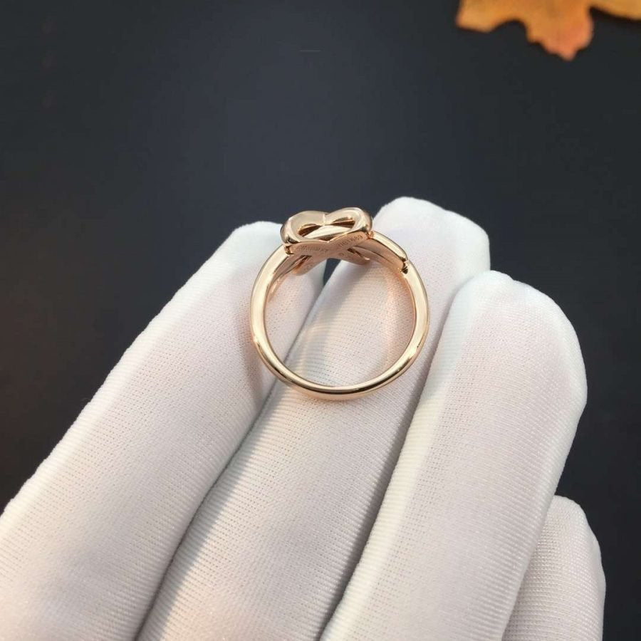 ¡®Lumi¡¯JEUX DE PINK GOLD DIAMOND RING