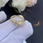 ¡®Lumi¡¯JEUX DE GOLD DIAMOND RING