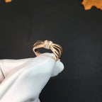 ¡®Lumi¡¯LIENS RING PINK GOLD DIAMOND