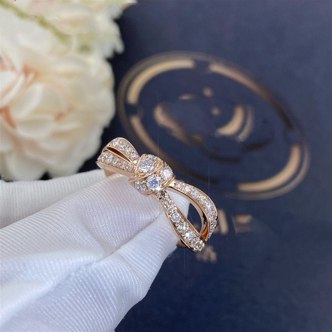 ¡®Lumi¡¯LIENS PINK GOLD DIAMOND RING