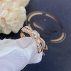 ¡®Lumi¡¯LIENS PINK GOLD DIAMOND RING