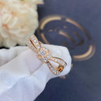 ¡®Lumi¡¯LIENS PINK GOLD DIAMOND RING