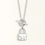 ¡®Lumi¡¯POP H PEDANT SILVER NECKLACE