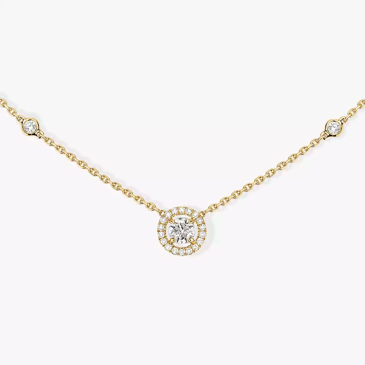[インペリアル ジュエリー]ダイヤモンド ネックレス 0.20ct ブリリアントカット ジョイ