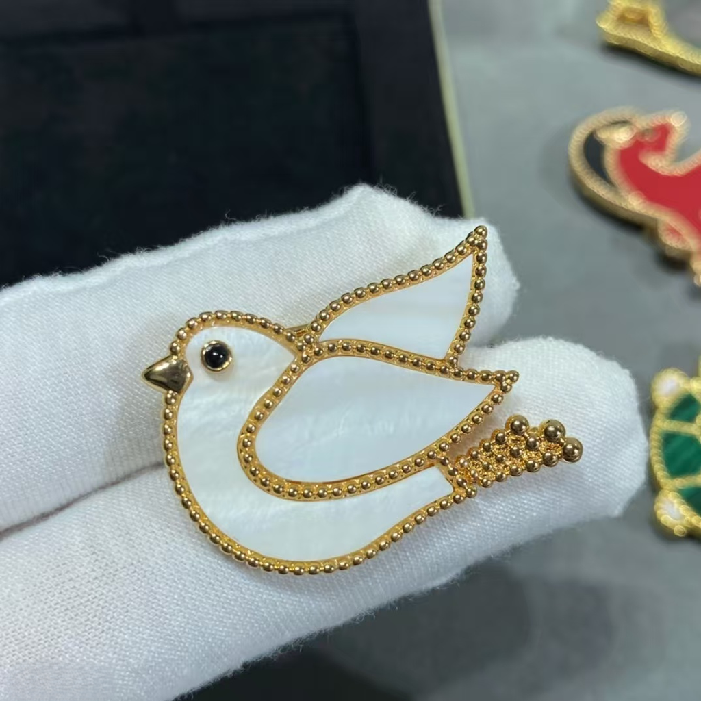[Lumi Jewelry]2026 NEW Spring/Summer Animal Party Brooch pigeon