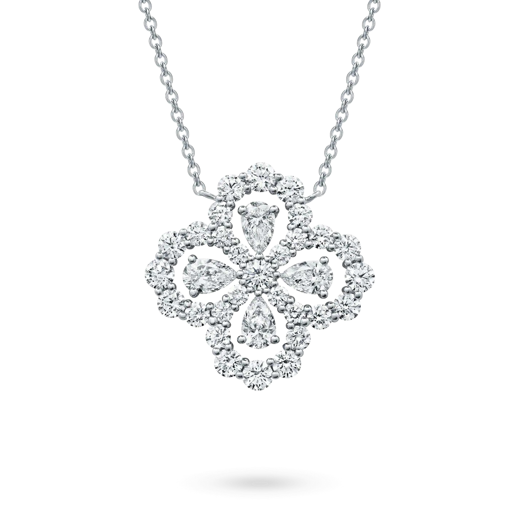 ¡®Lumi¡¯LOOP NECKLACE FULL MOTIF DIAMOND 16MM MULTIPLE COLORS