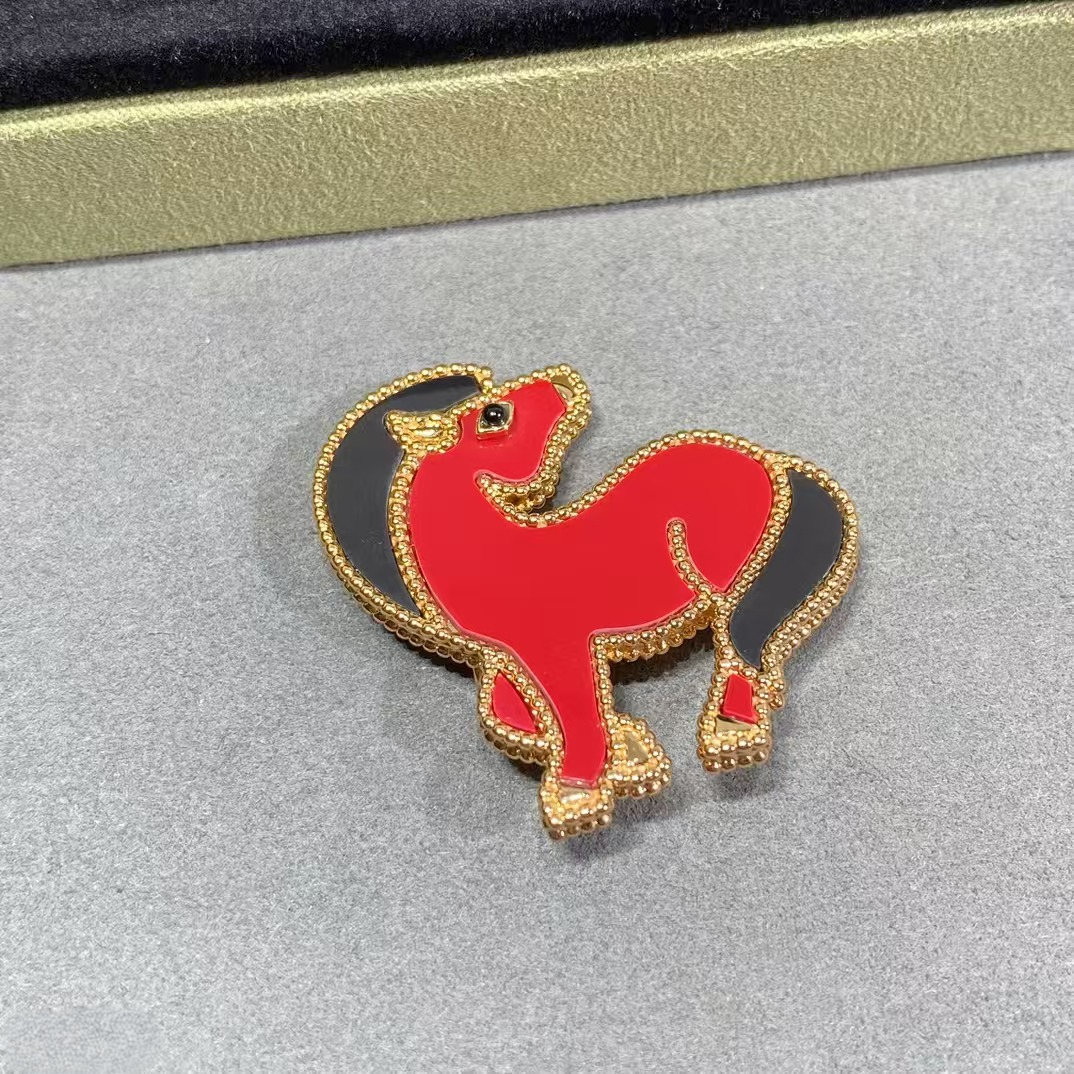 [Lumi Jewelry]2026 NEW Spring/Summer Animal Party Brooch  Horse