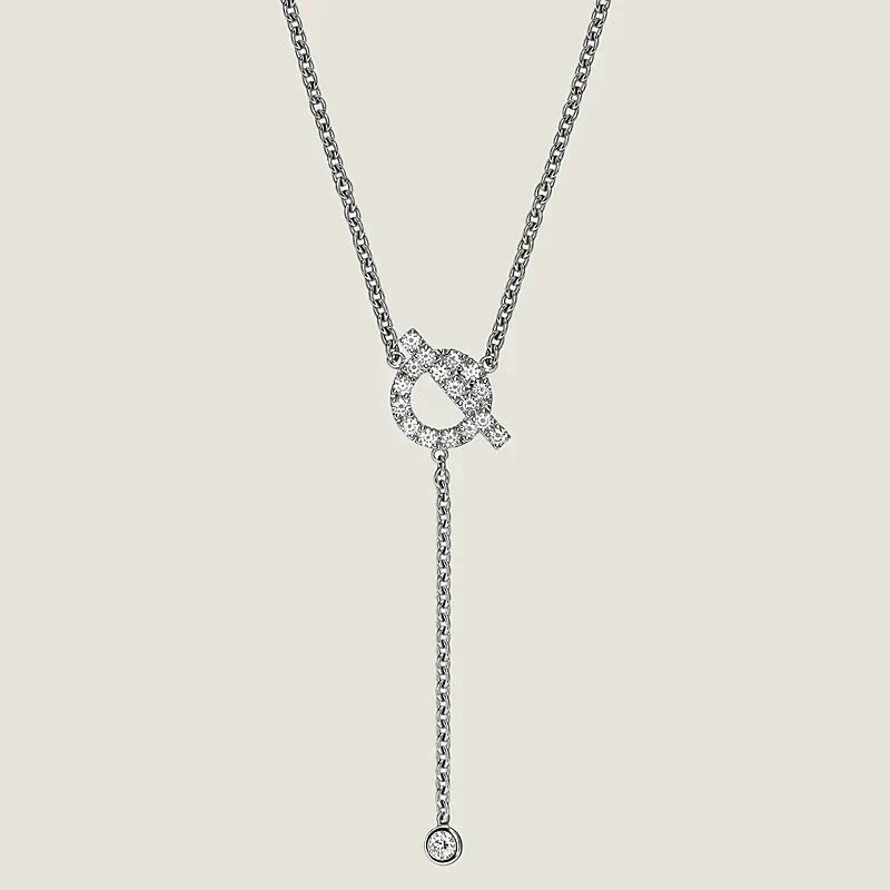 ¡®Lumi¡¯FINESSE SILVER DIAMOND NECKLACE