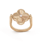 ¡®Lumi¡¯CLOVER RIVERSIBLE ROSE GOLD RING