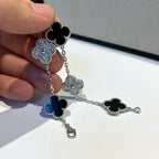[Lumi]New  CLOVER 5 MOTIF ONYXS BRACELET COLLECTION