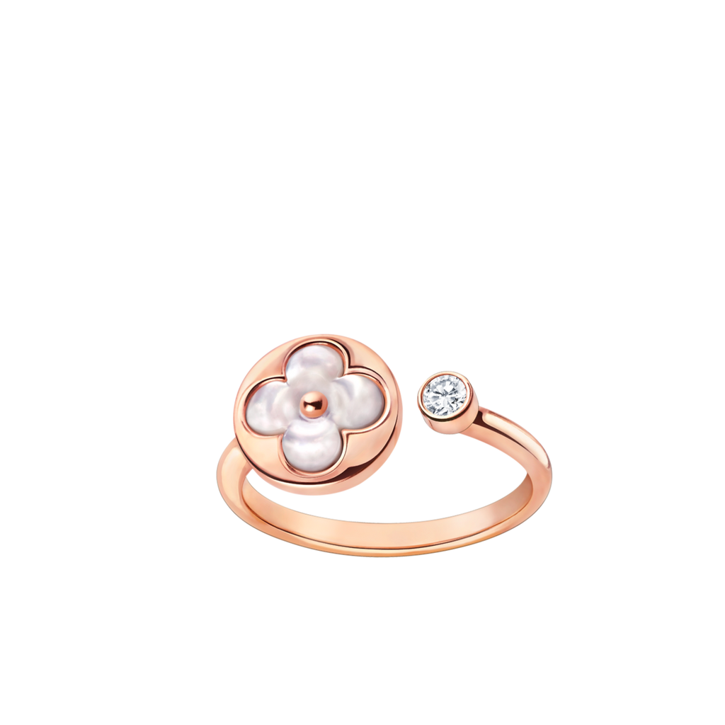 ¡®Lumi¡¯SUN 1 DIAMOND PINK MOP RING
