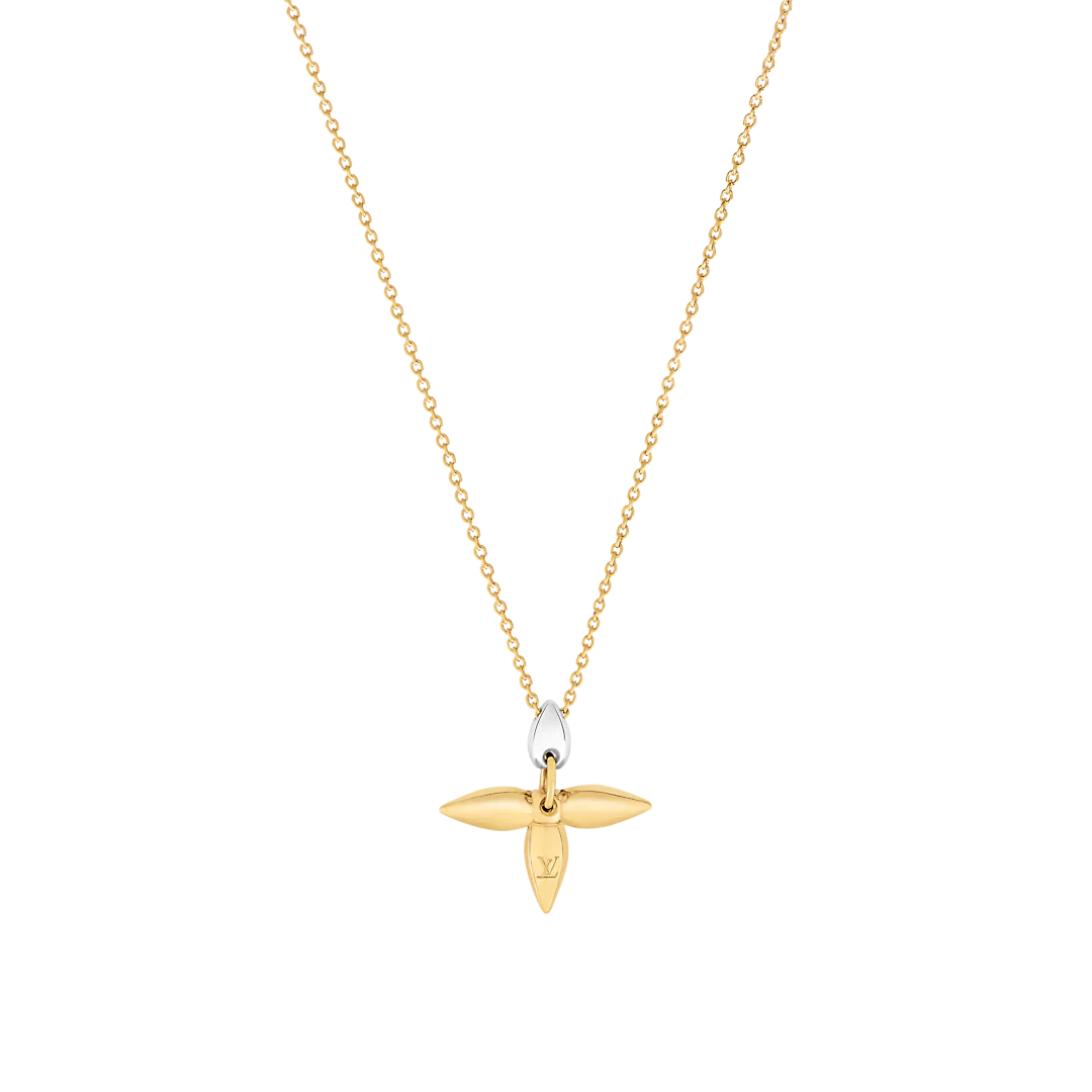 ¡®Lumi¡¯LOUISETTE PEDANT GOLD NECKLACE