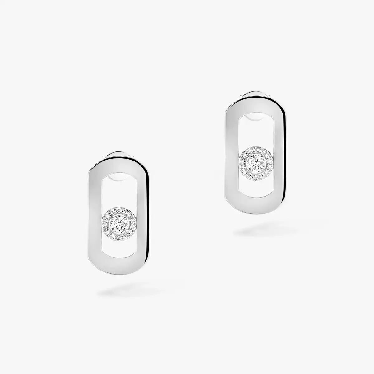 [Imperial Jewelrys]So Move Diamond Earrings in Yellow Gold