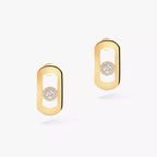 [Imperial Jewelrys]So Move Diamond Earrings in Yellow Gold