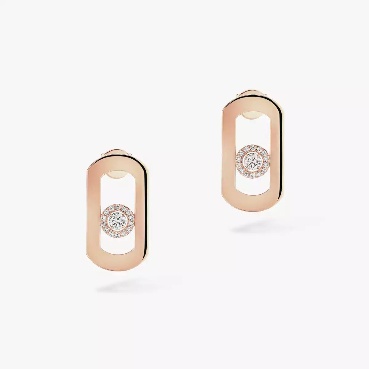 [Imperial Jewelrys]So Move Diamond Earrings in Yellow Gold