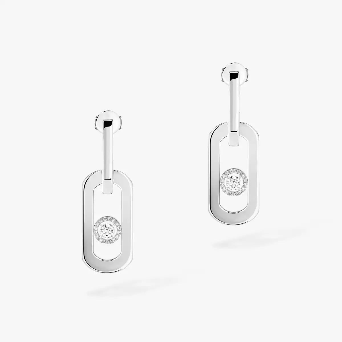 [Imperial Jewelrys] So Move XL Diamond Hoop Earring