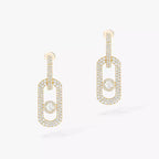 [Imperial Jewelrys]So Move XL Pave_-Set Diamond Pendant Earrings