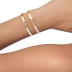 [Imperial Jewelrys]Move Noa Rose Gold Pavé Diamond Bangle Bracelet