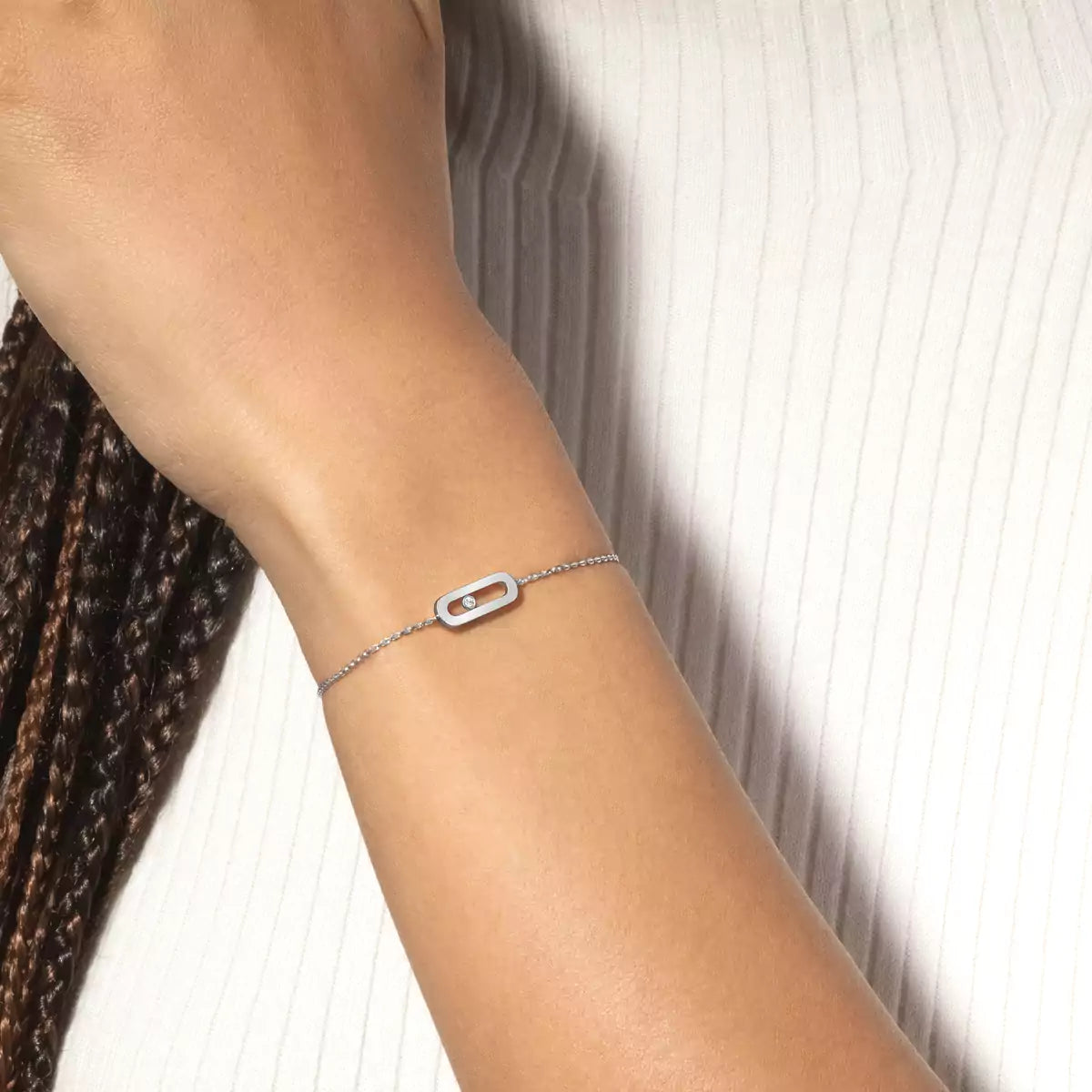 [Imperial Jewelrys]Move Uno Diamond Bracelet