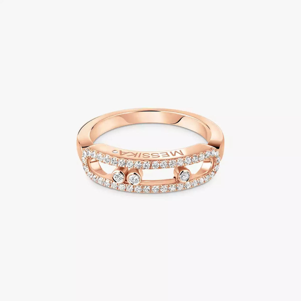 [Imperial Jewelrys] Baby Move Gold Diamond Pave_ Ring