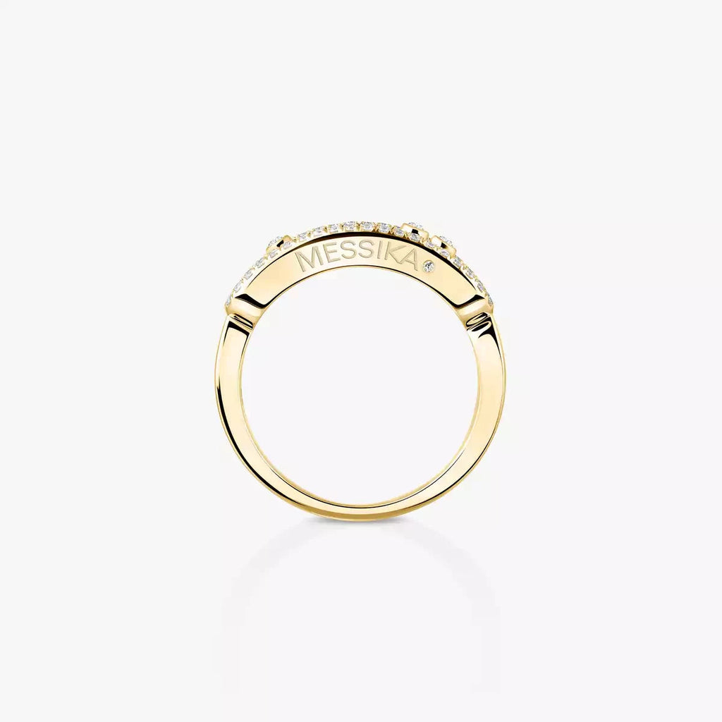 [Imperial Jewelrys] Baby Move Gold Diamond Pave_ Ring