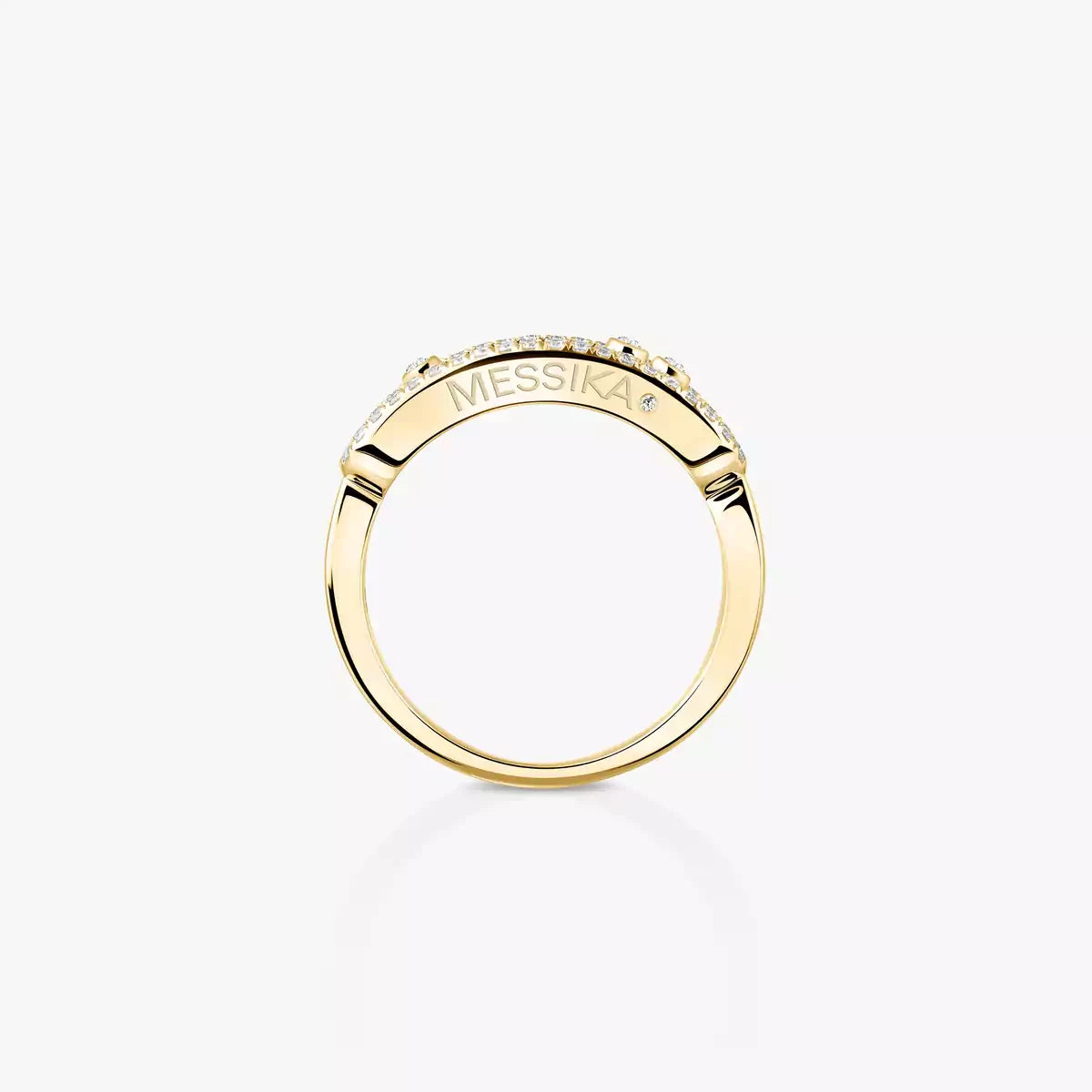 [Imperial Jewelrys] Baby Move Gold Diamond Pave_ Ring