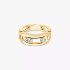 [Imperial Jewelrys] ゴールドダイヤモンドリング
