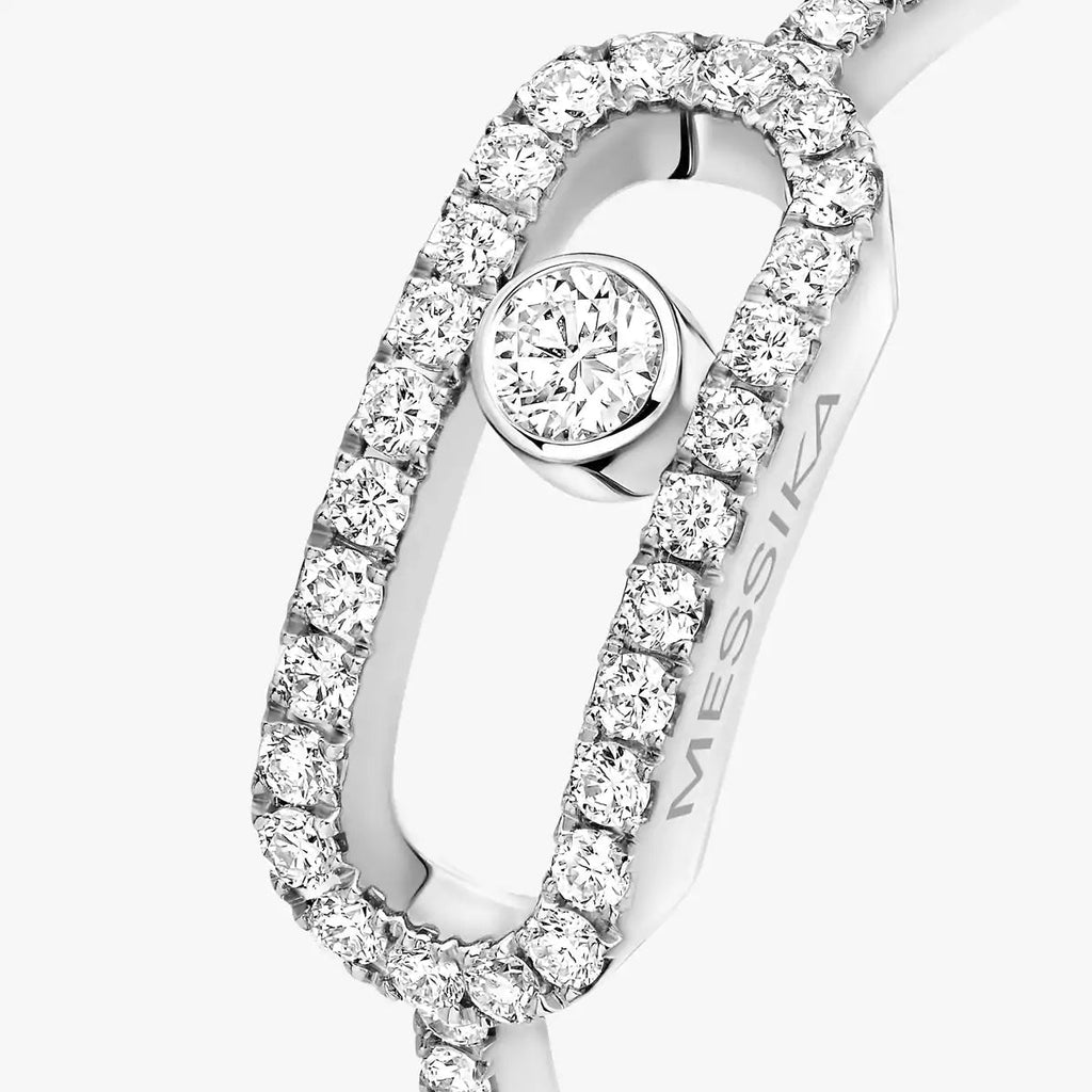 [Imperial Jewelrys]K18YG ムーヴ ウノ ダイヤモンドリング