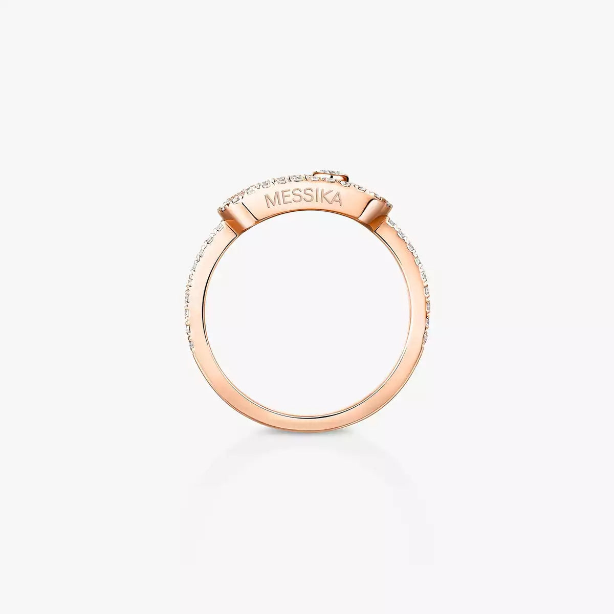 [Imperial Jewelrys]K18YG ムーヴ ウノ ダイヤモンドリング