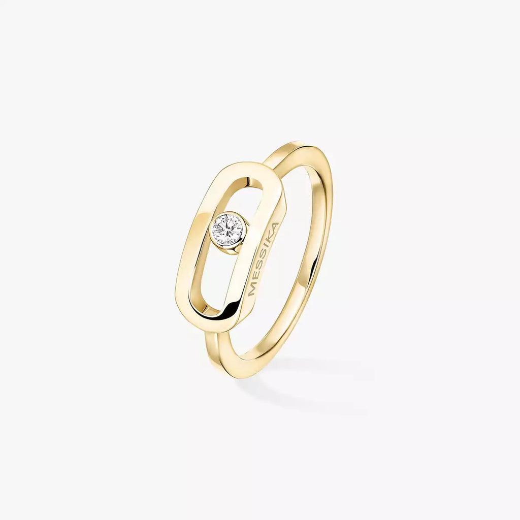 [Imperial Jewelrys]Move Uno Diamond Ring in Gold