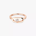 [Imperial Jewelrys]Move Uno Diamond Ring in Gold