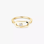 [Imperial Jewelrys]Move Uno Diamond Ring in Gold