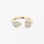 [Imperial Jewelrys]My Twin Toi Gold Diamond Ring