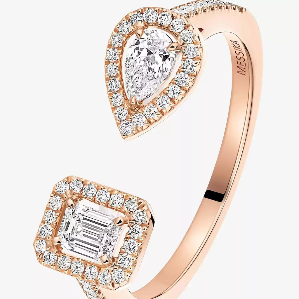 [Imperial Jewelrys]My Twin Toi Gold Diamond Ring