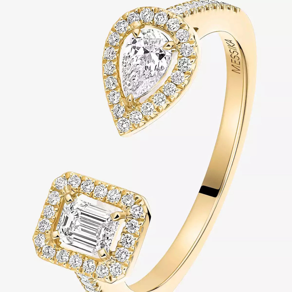 [Imperial Jewelrys]My Twin Toi Gold Diamond Ring