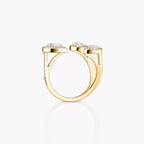 [[Imperial Jewelrys] Diamond Ring 0,25ct My Twin Trilogy