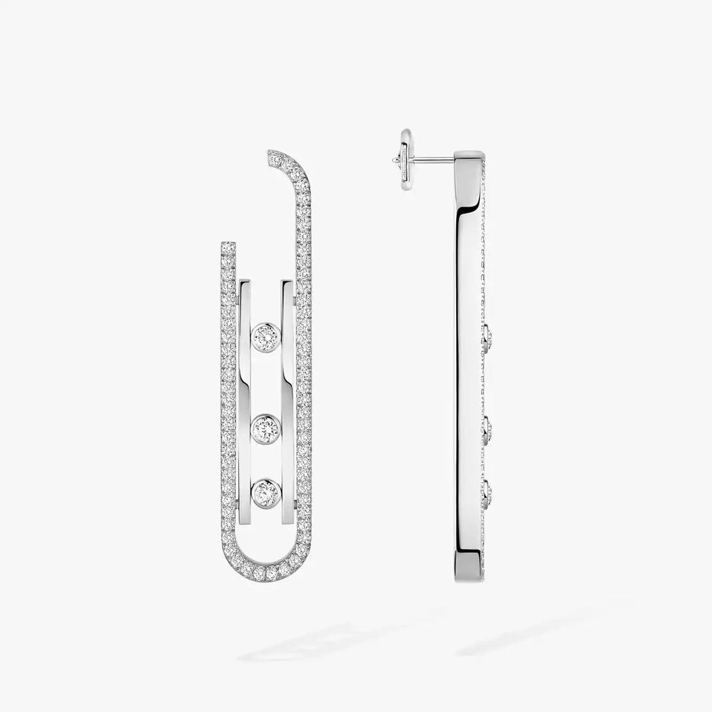 [Imperial Jewelrys]Diamond Pendant Earrings Move 10Th