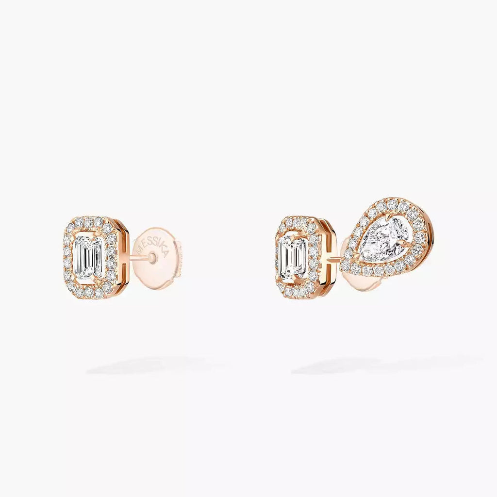 [Imperial Jewelrys]Diamond Earrings 0,10ct My Twin 1+2