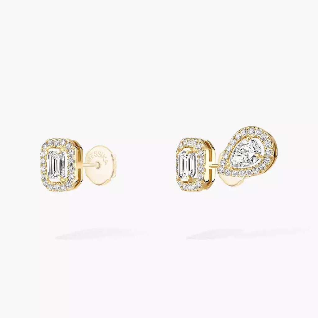 [Imperial Jewelrys]Diamond Earrings 0,10ct My Twin 1+2