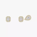 [Imperial Jewelrys]Diamond Earrings 0,10ct My Twin 1+2
