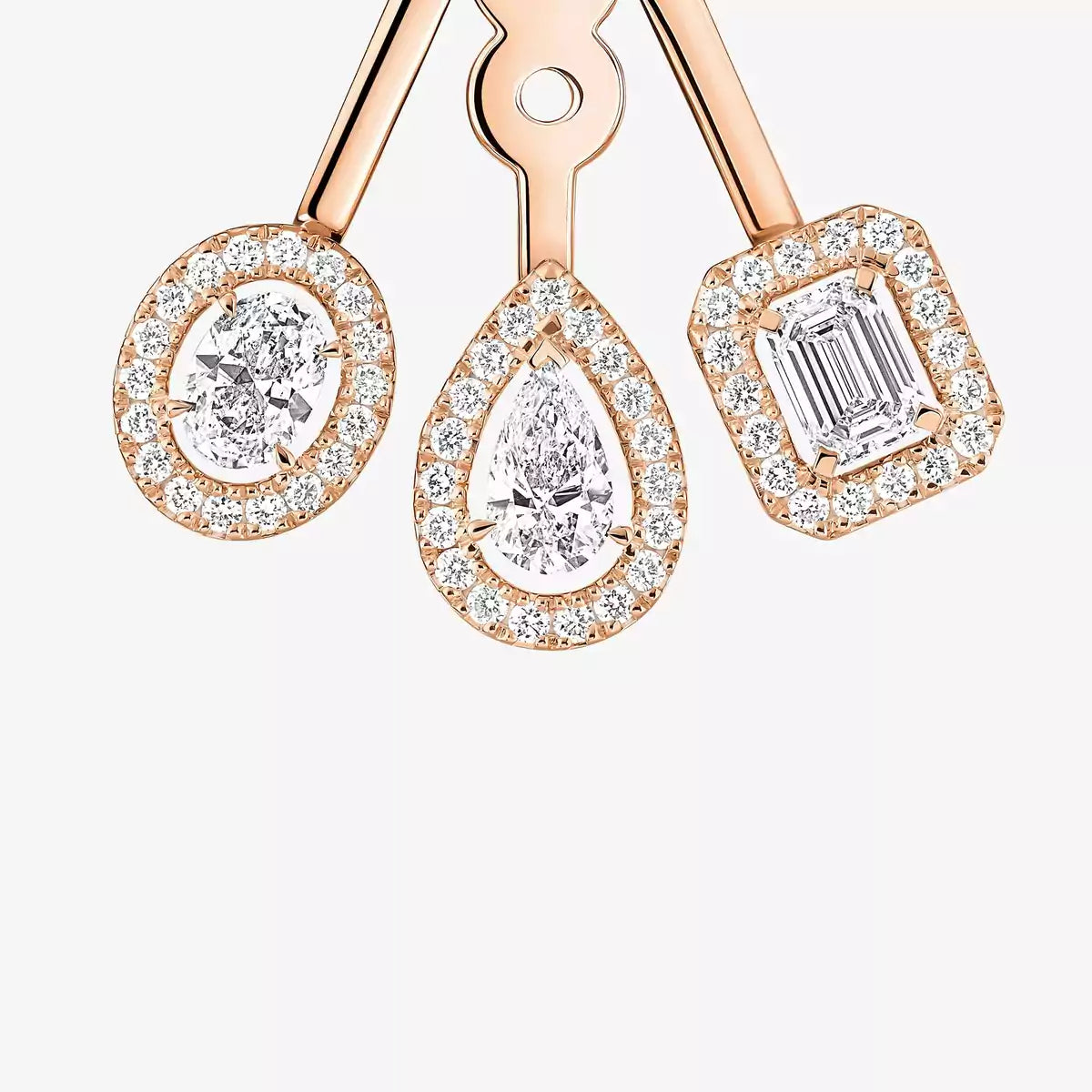 [Imperial Jewelrys] My Twin Trio  Diamond Earrings