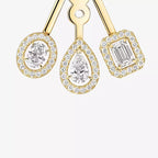 [Imperial Jewelrys] My Twin Trio  Diamond Earrings