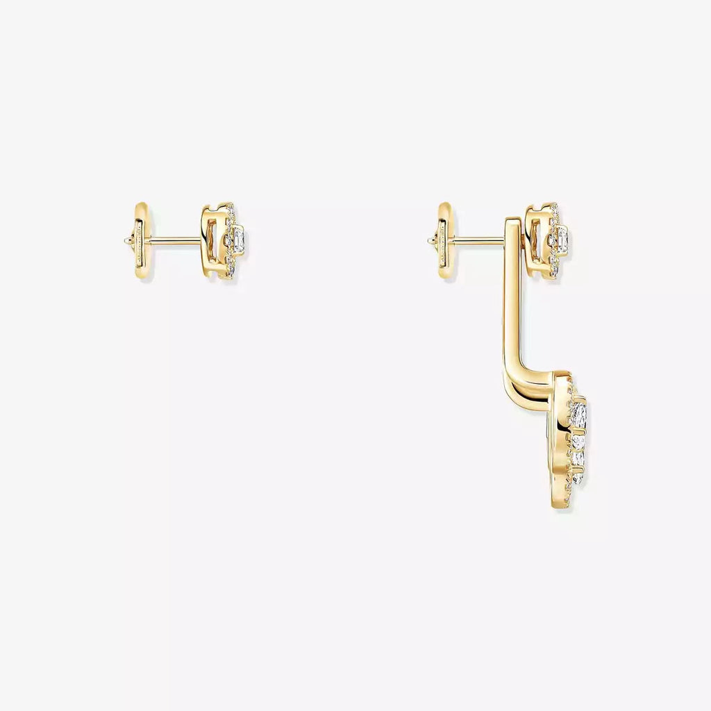 [Imperial Jewelrys] My Twin Trio  Diamond Earrings