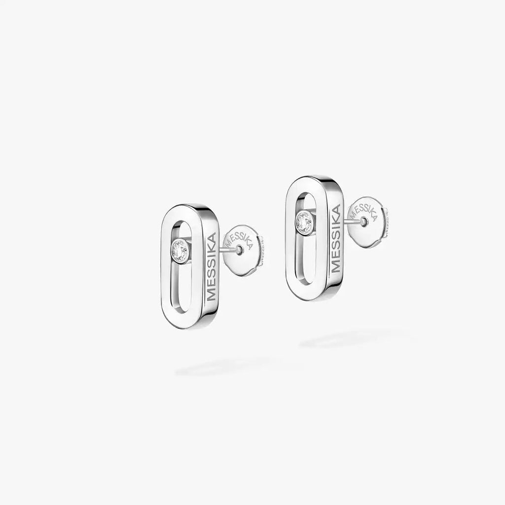 [Imperial Jewelrys]Move Uno Diamond Stud Earrings