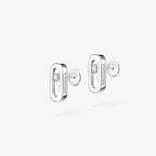[Imperial Jewelrys]Move Uno Diamond Stud Earrings