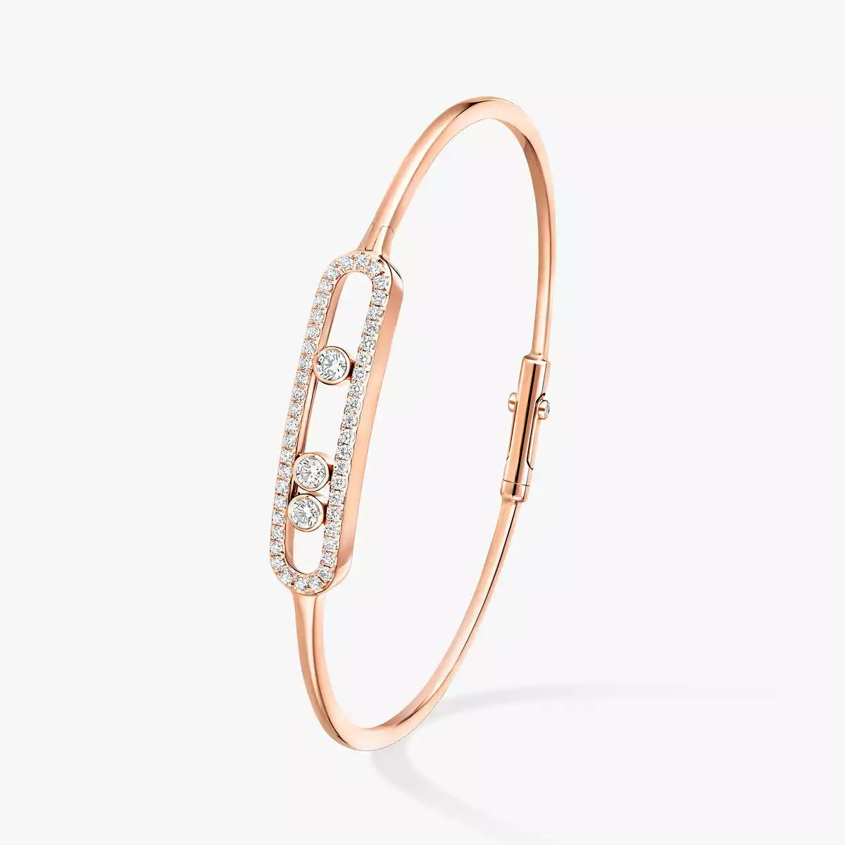 [Imperial Jewelrys]Move Pavé Diamond Bangle Bracelet M
