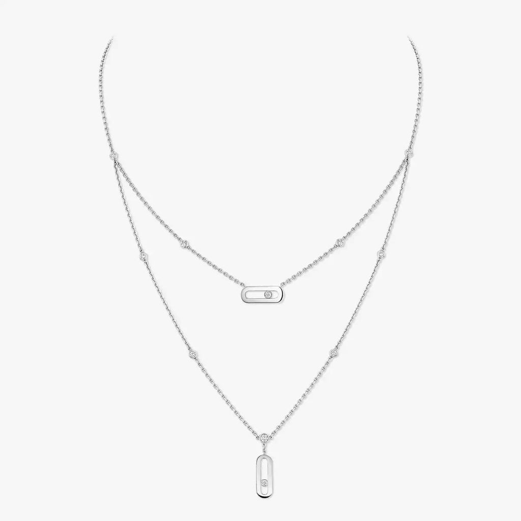 [Imperial Jewelrys] Move Uno Diamond Necklace