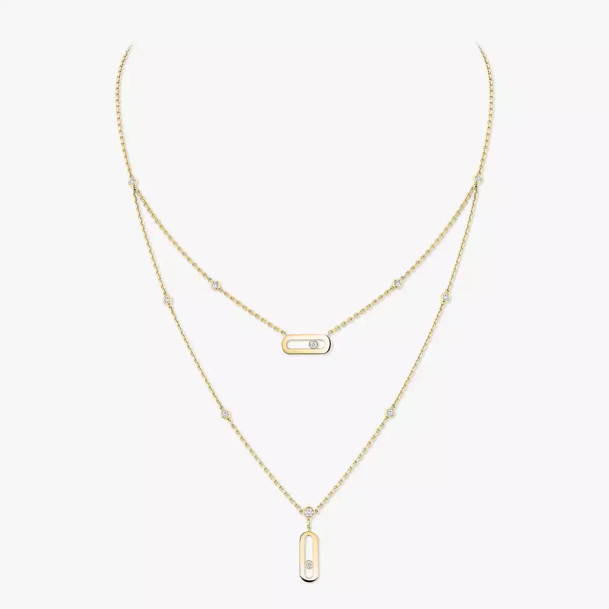 [Imperial Jewelrys] Move Uno Diamond Necklace